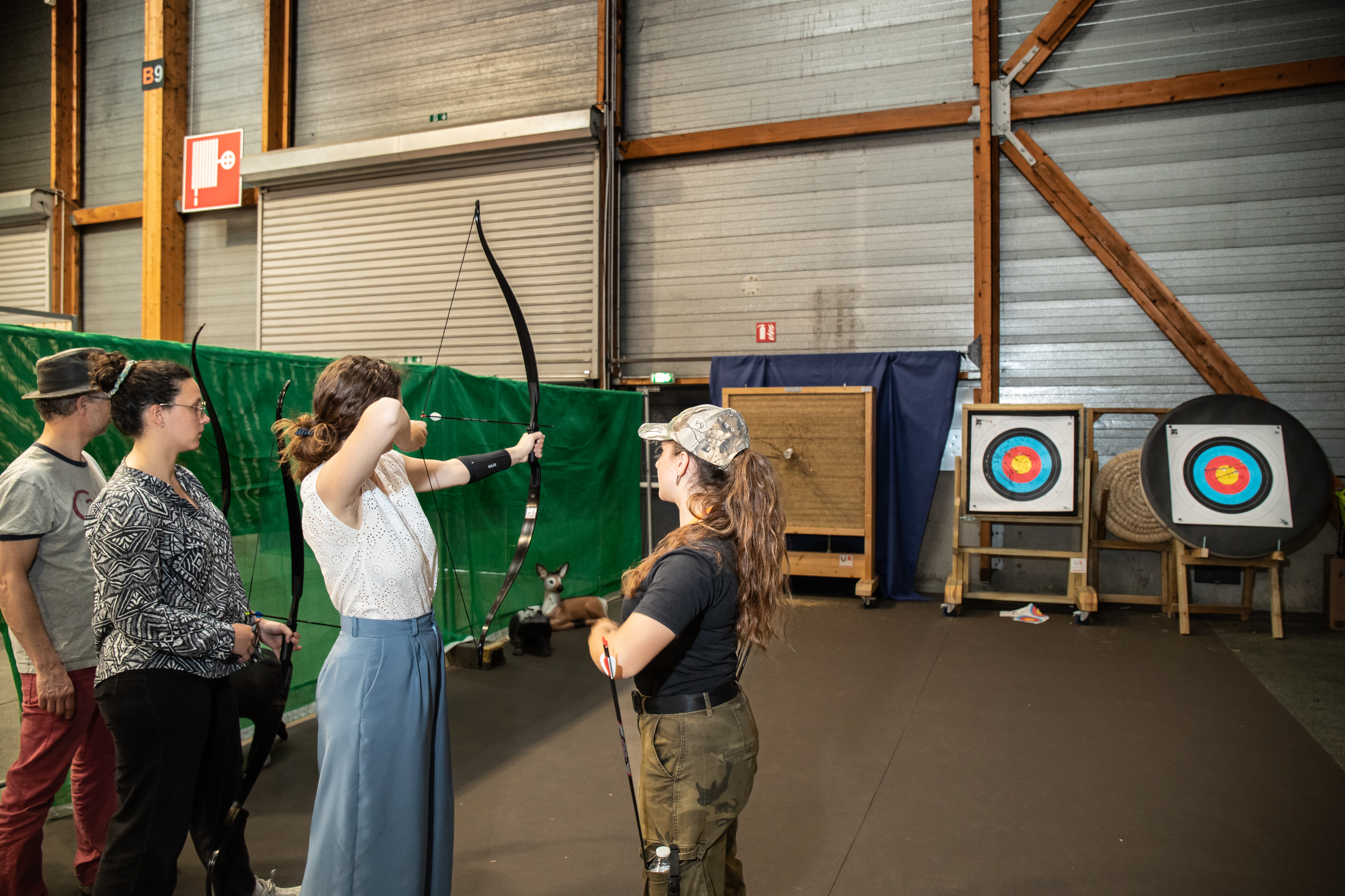 <div>Come and try your hand at</div>archery